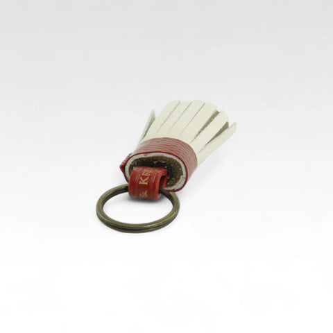 Tassel Keyring | Leather & Fire-hose