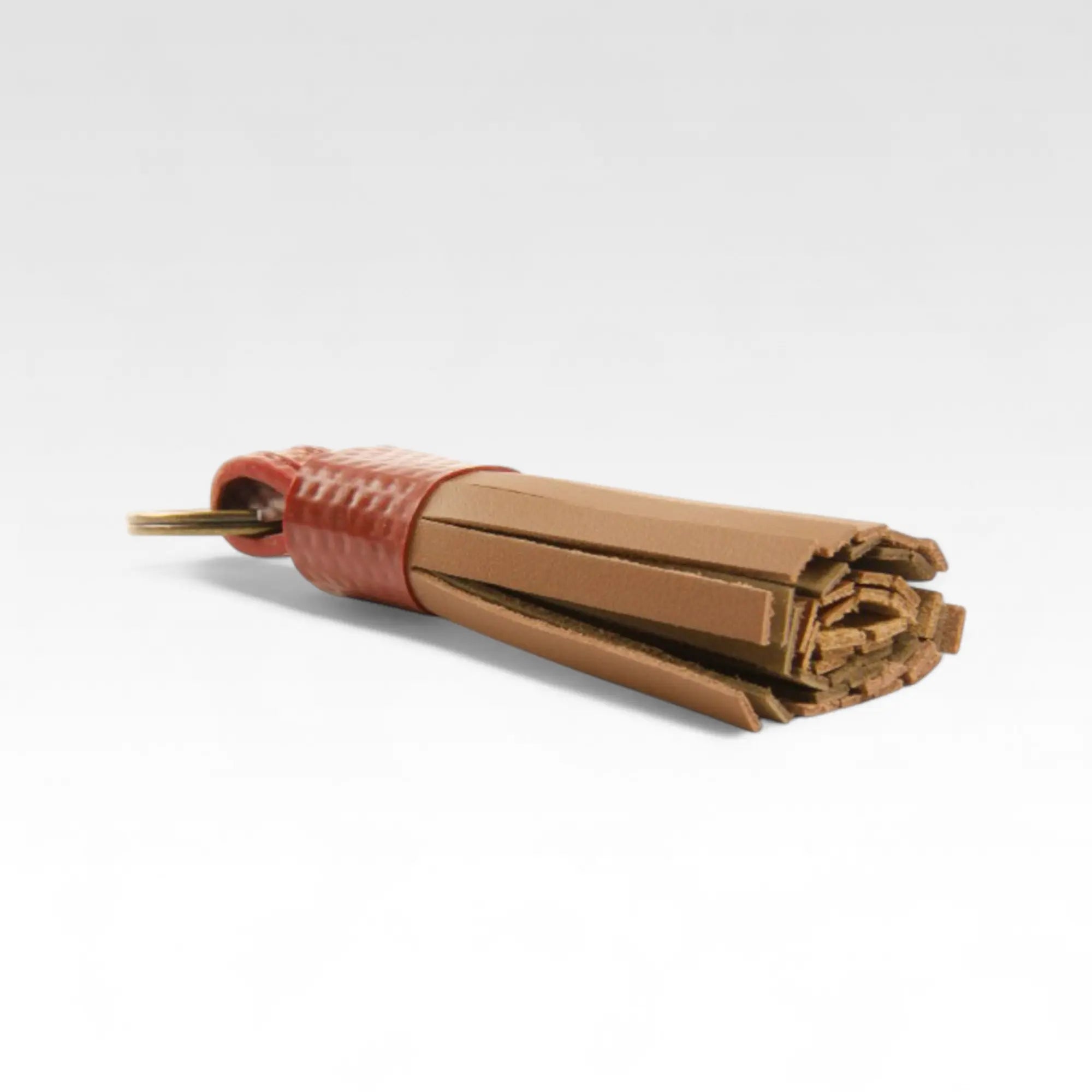 Tassel Keyring | Leather & Fire-hose