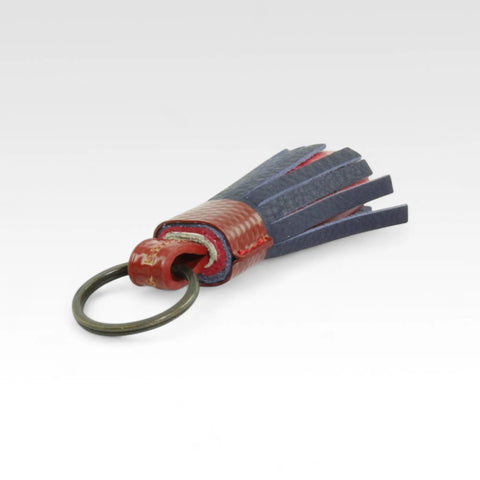 Tassel Keyring | Leather & Fire-hose