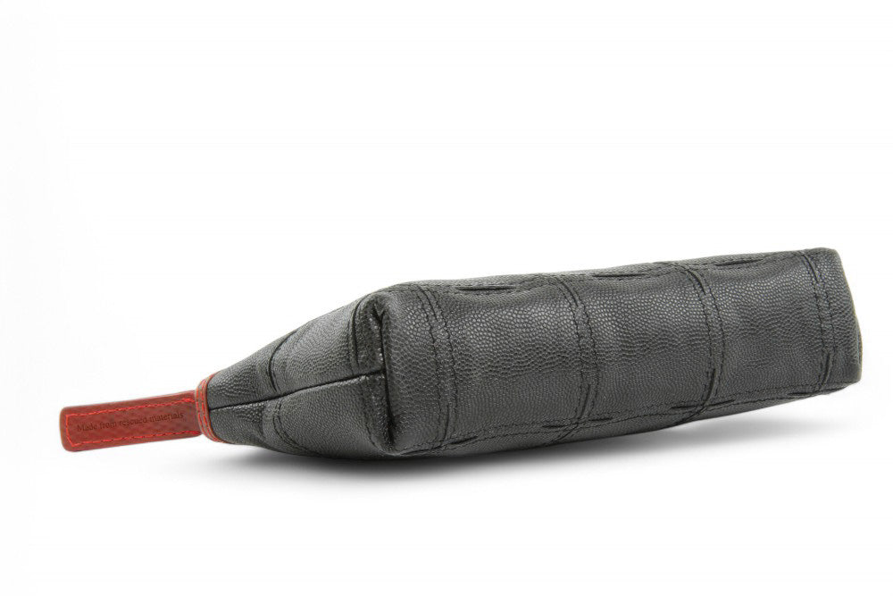 leather toiletry pouch