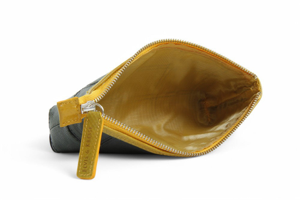 leather toiletry pouch