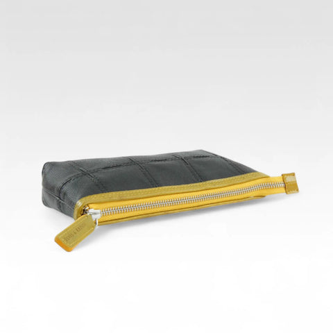 Toiletry Pouch | Leather & Fire-hose