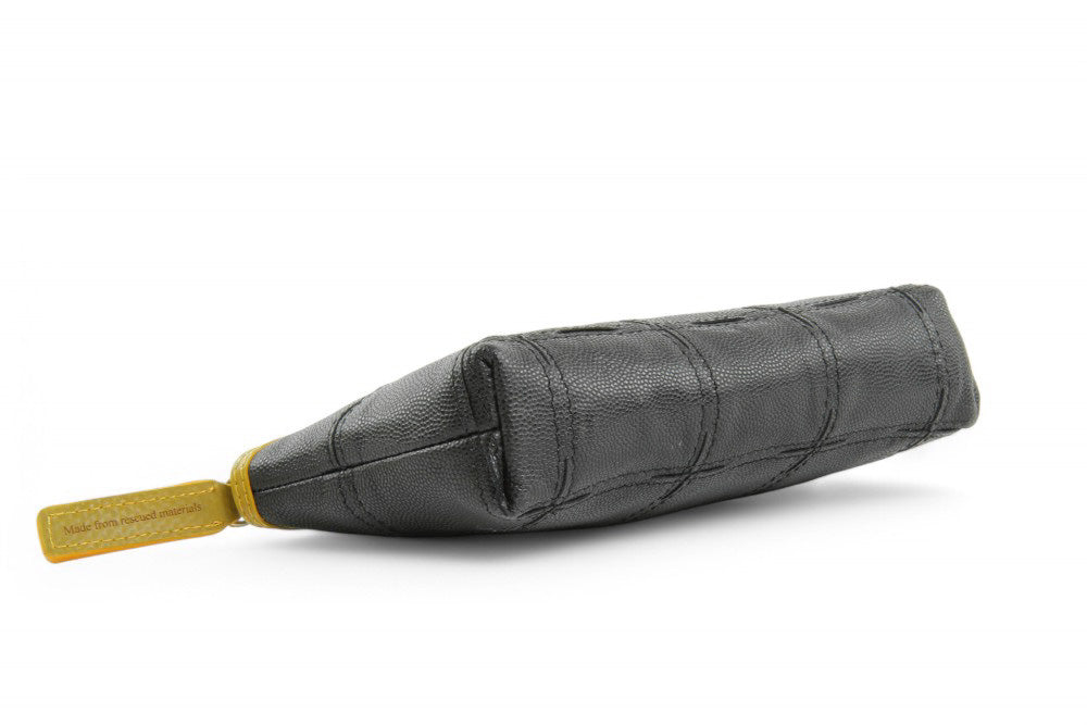 leather toiletry pouch