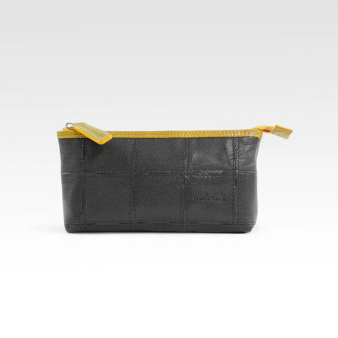 Toiletry Pouch | Leather & Fire-hose