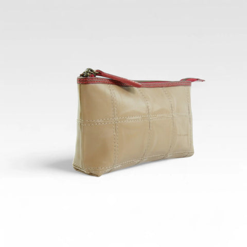 Toiletry Pouch | Leather & Fire-hose