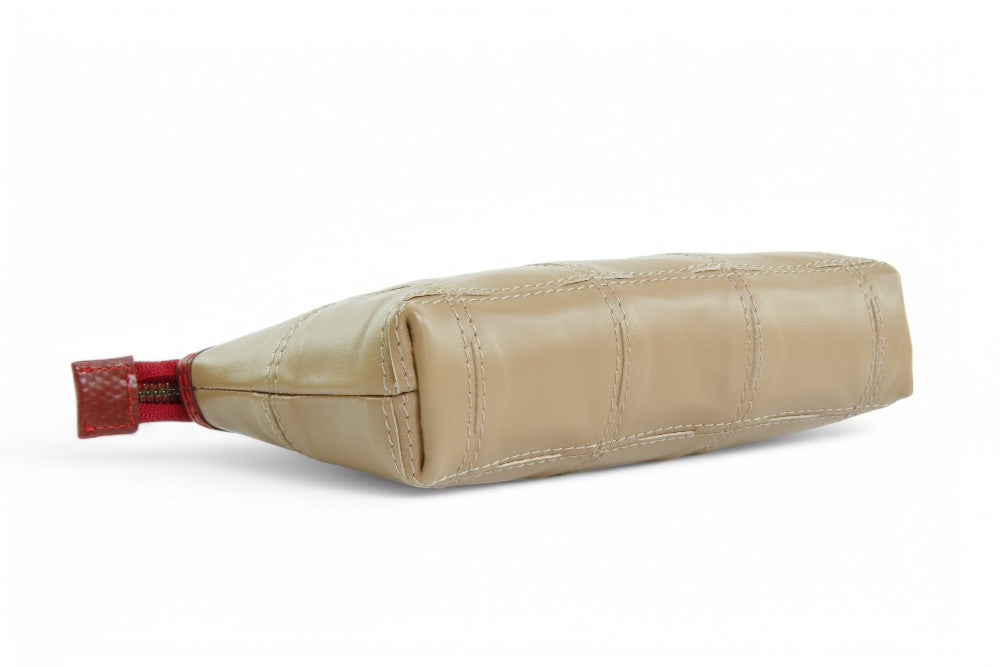 leather toiletry pouch