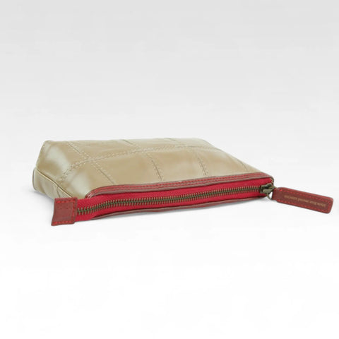 Toiletry Pouch | Leather & Fire-hose