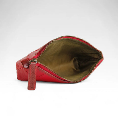 Toiletry Pouch | Leather & Fire-hose
