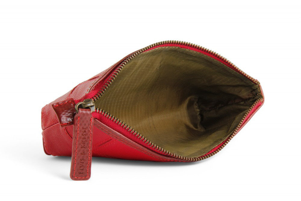 leather toiletry pouch