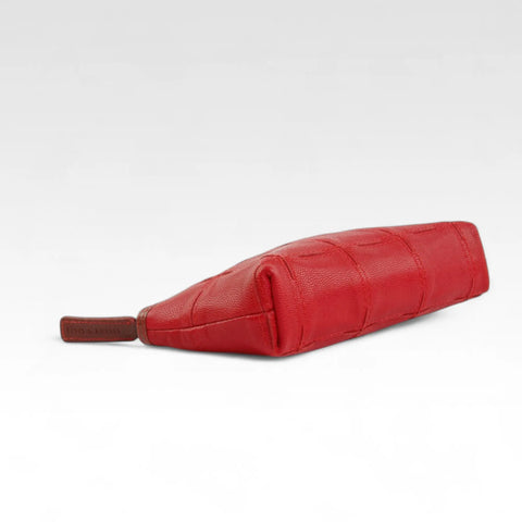Toiletry Pouch | Leather & Fire-hose