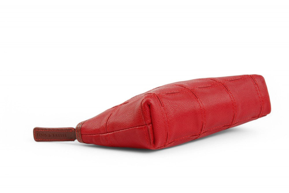 leather toiletry pouch