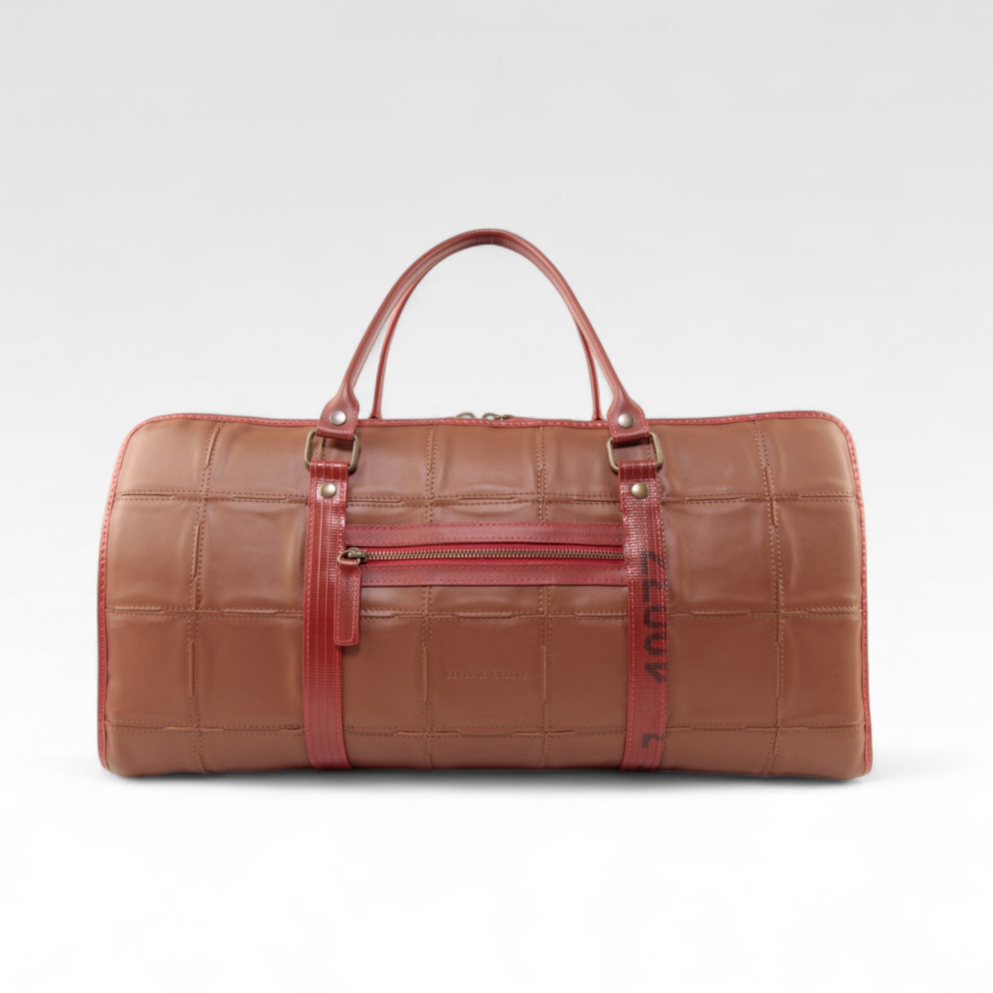 Overnight Bag | Leather & Fire-hose