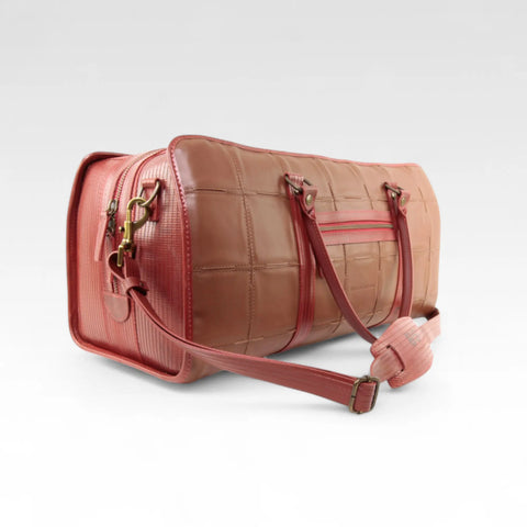 Overnight Bag | Leather & Fire-hose