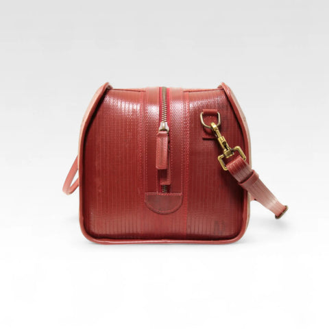 Overnight Bag | Leather & Fire-hose