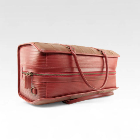 Overnight Bag | Leather & Fire-hose