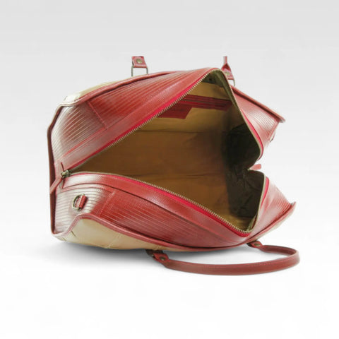 Overnight Bag | Leather & Fire-hose