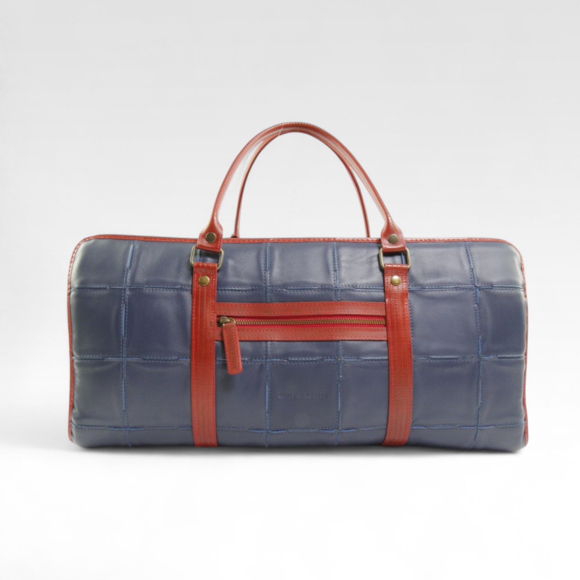 Overnight Bag | Leather & Fire-hose