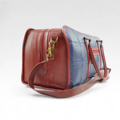 Overnight Bag | Leather & Fire-hose