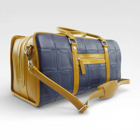 Overnight Bag | Leather & Fire-hose