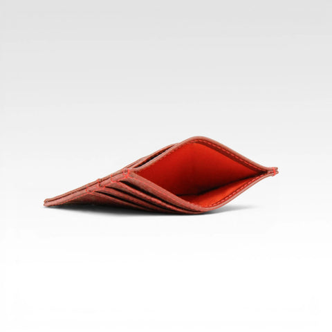 Triple Cardholder by Elvis & Kresse, with an upcycled parachute lining