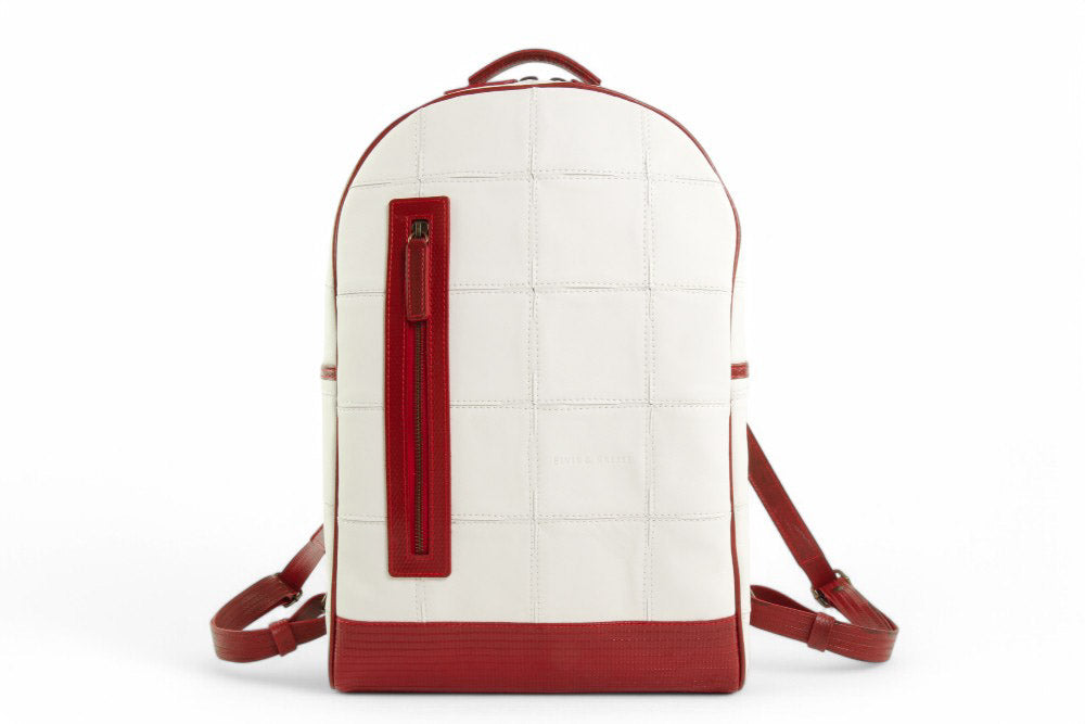 Voyager leather backpack