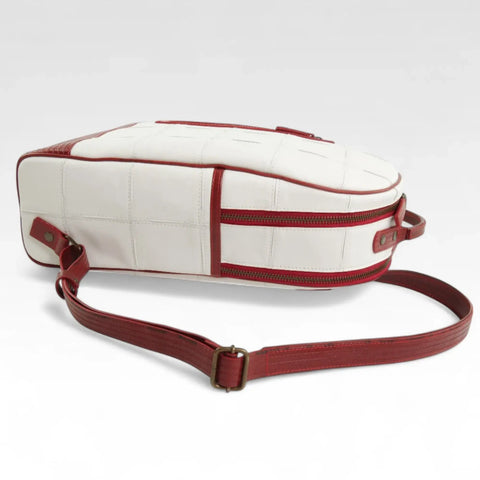 Voyager Backpack | Leather & Fire-hose