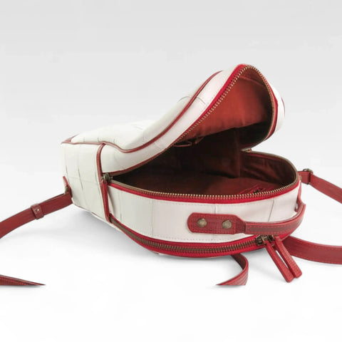 Voyager Backpack | Leather & Fire-hose