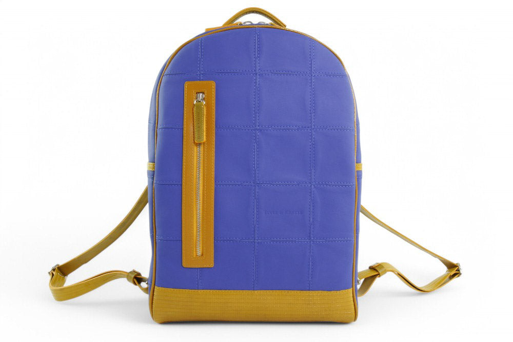 Voyager leather backpack