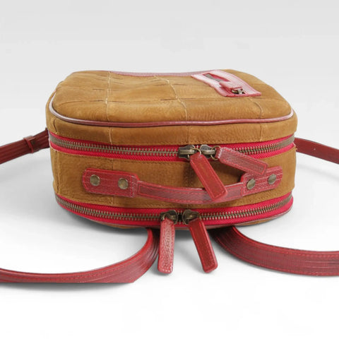 Voyager Backpack | Leather & Fire-hose