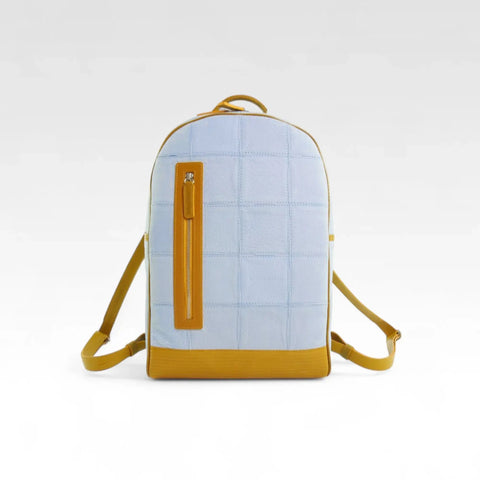 Voyager Backpack | Leather & Fire-hose