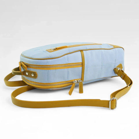 Voyager Backpack | Leather & Fire-hose