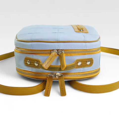 Voyager Backpack | Leather & Fire-hose