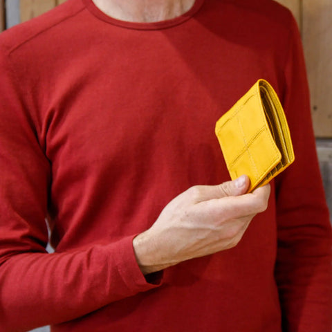 Billfold Wallet | Leather & Fire-hose