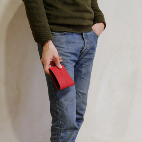Billfold Wallet | Leather & Fire-hose