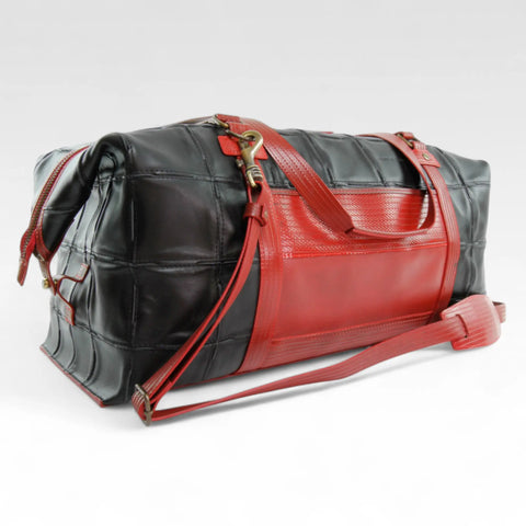 Weekend Bag | Leather & Fire-hose