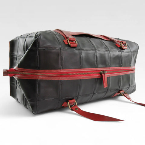 Weekend Bag | Leather & Fire-hose
