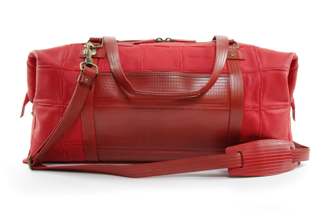 leather weekend bag