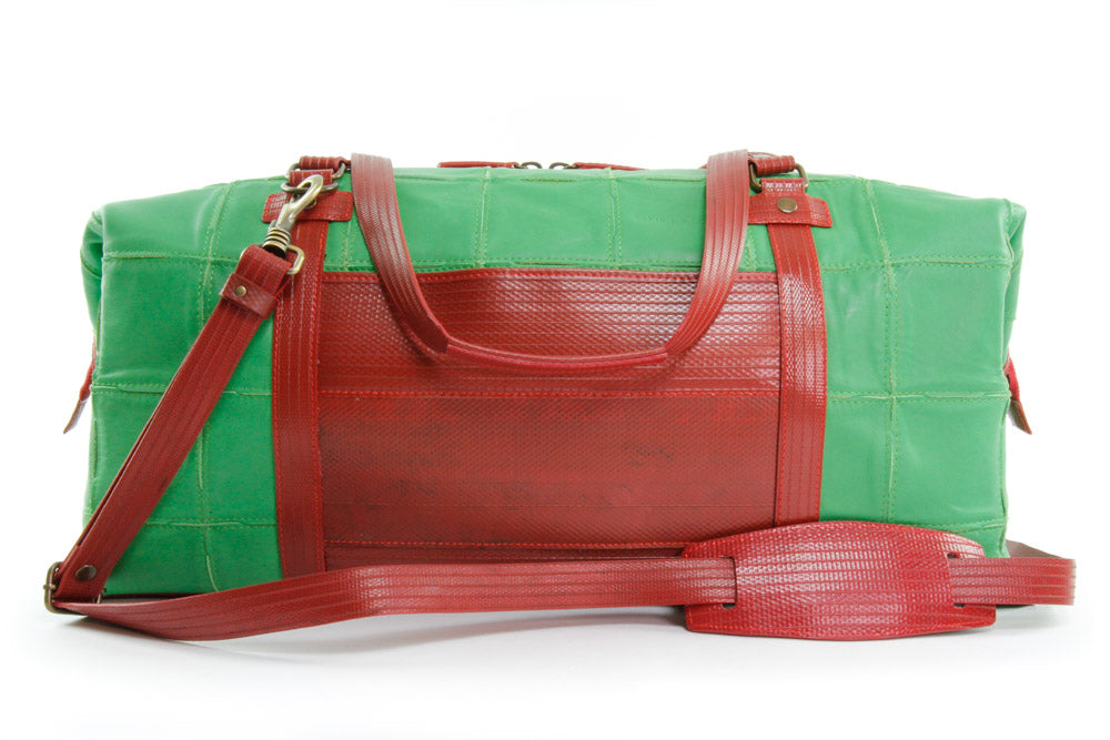 leather weekend bag