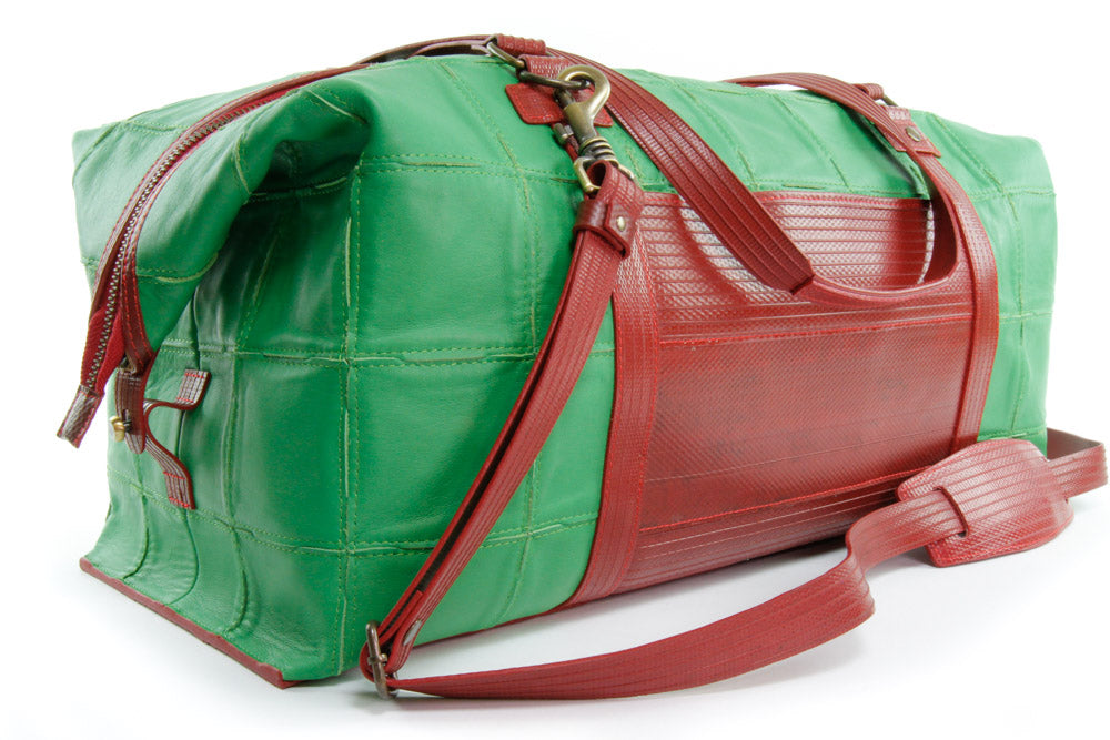 leather weekend bag