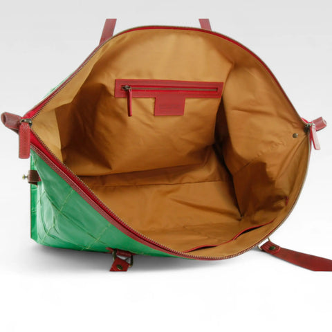 Weekend Bag | Leather & Fire-hose