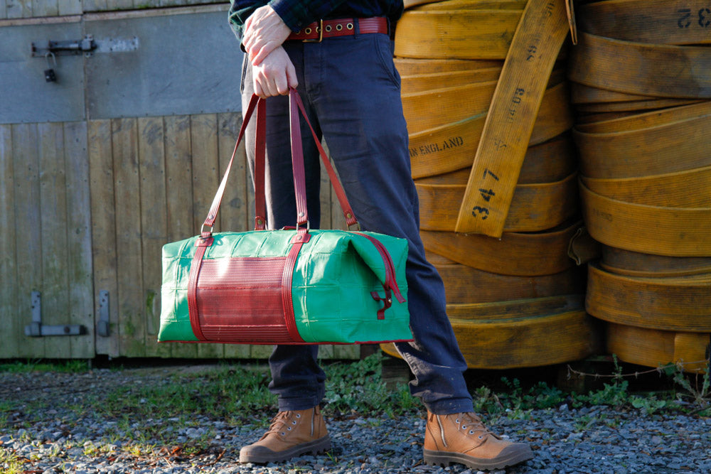 leather weekend bag