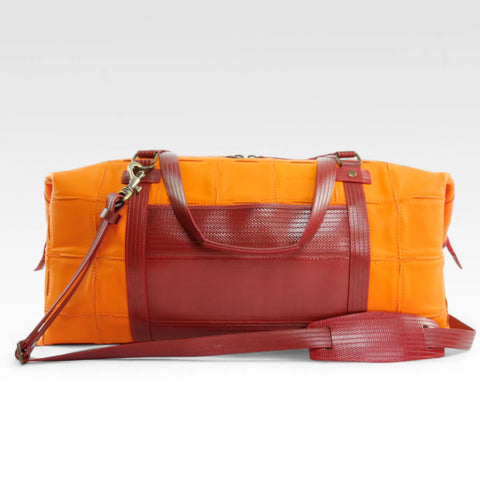 Weekend Bag | Leather & Fire-hose