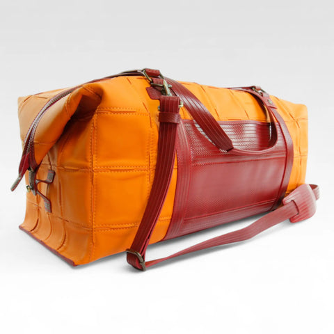 Weekend Bag | Leather & Fire-hose