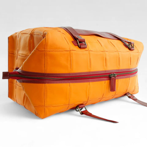 Weekend Bag | Leather & Fire-hose