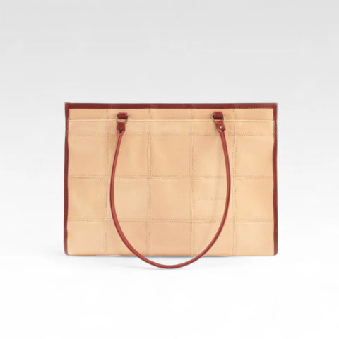 Whitstable Tote | Leather & Fire-hose