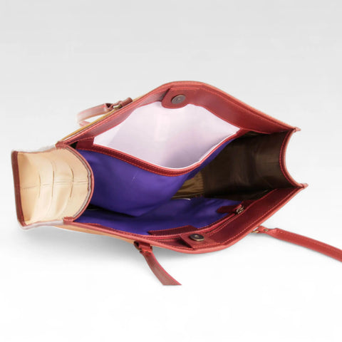 Whitstable Tote | Leather & Fire-hose