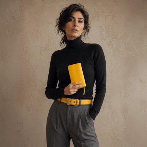 Purse | Leather & Fire-hose