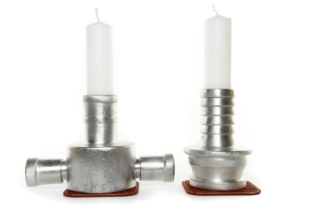 Elvis & Kresse candlestick holder