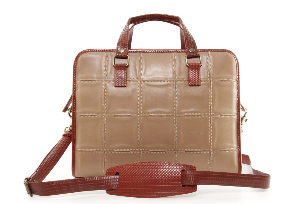 Elvis & Kresse Fire & Hide Compact Briefcase