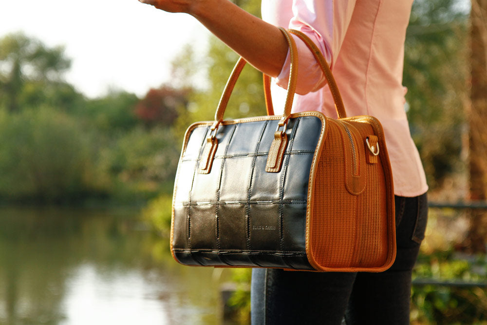Sustainable Luxury handbag by Elvis & Kresse